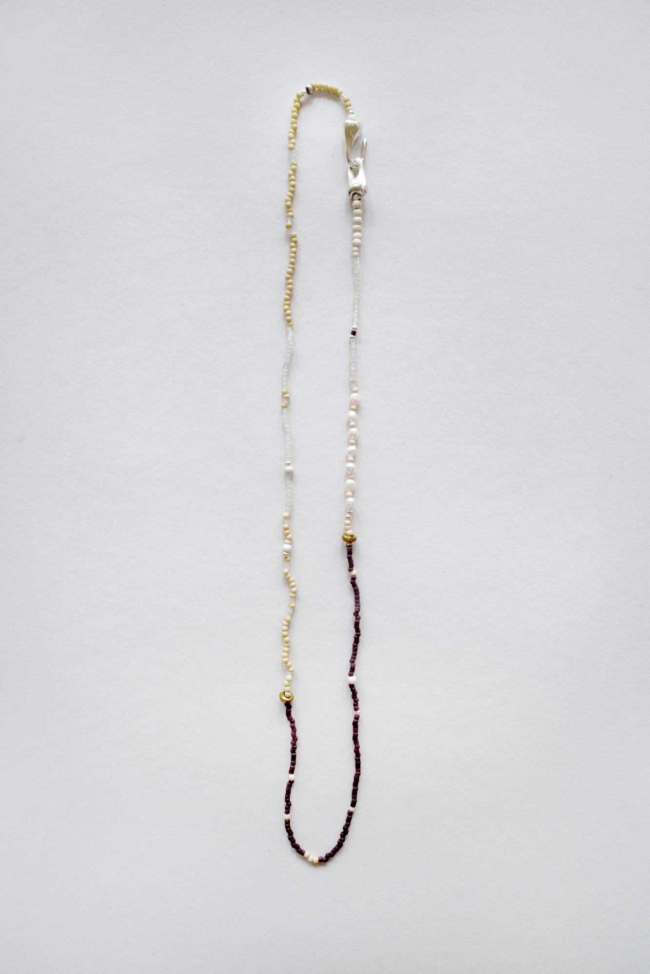 Necklace-B, Pale purple